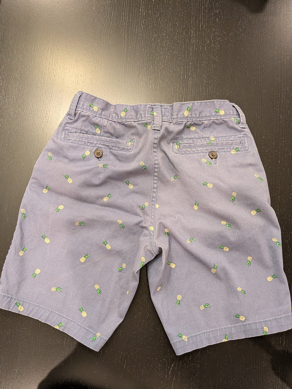 Arizona Jean Company Lavender Embroidered Pineapple Shorts - Picture 8 of 9